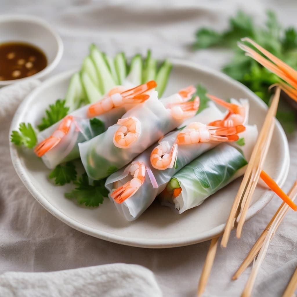Shrimp Spring Rolls (2 pcs)