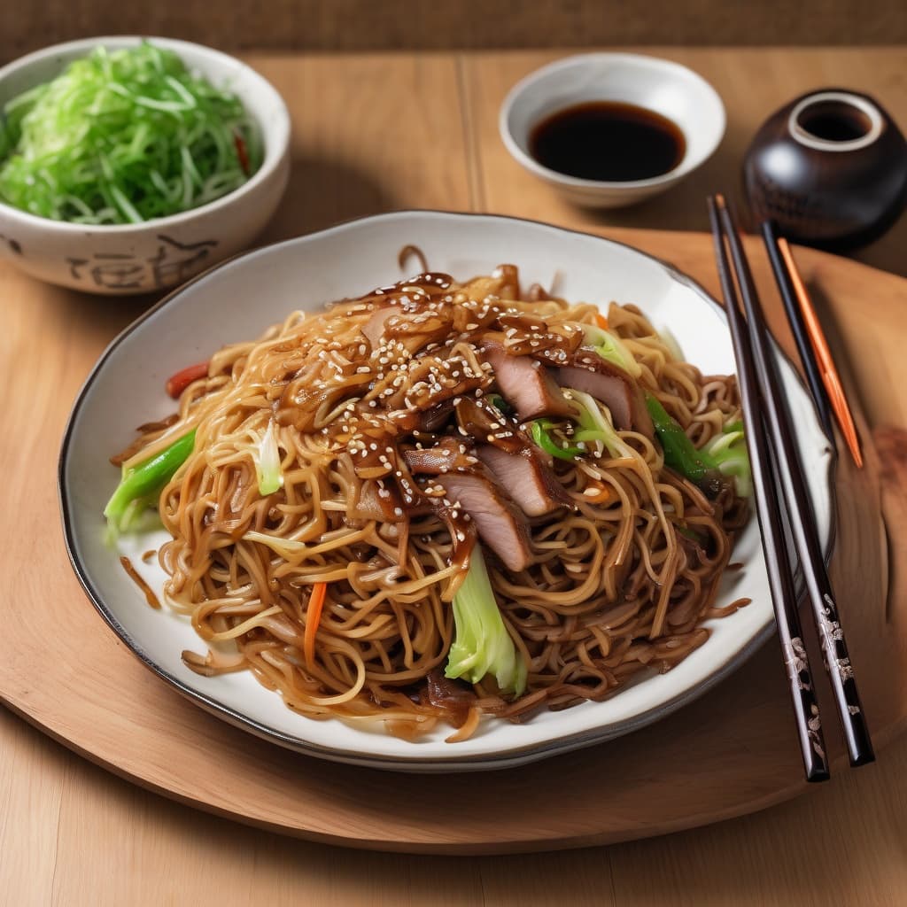 Pork Teriyaki Noodles
