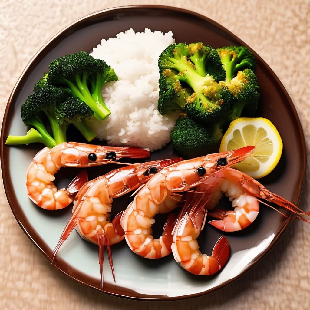 Shrimp Teriyaki Plate